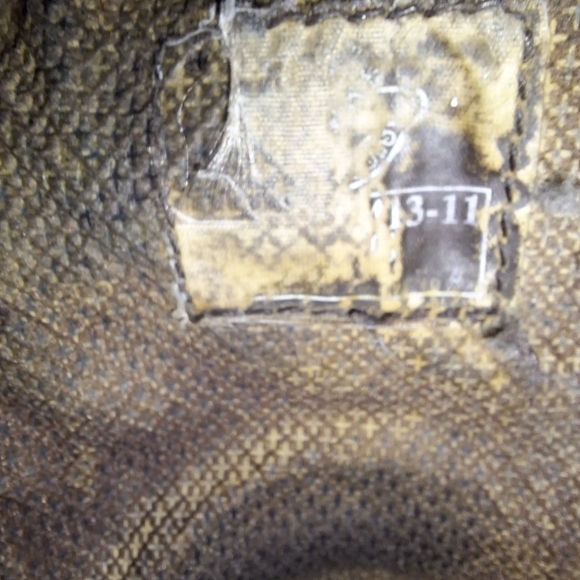 Justin's Men's Black and Brown Leather Square Safety Toe Western Boots In A 14D - Picture 7 of 12